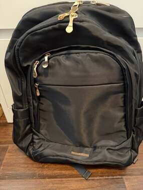 LIGHT FLIGHT Travel Backpack for 17.3" Carry on Backpack with USB Charging Hole,